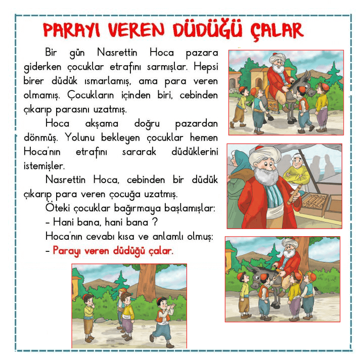 3. Sınıf Türkçe Ders Kitabı Cevapları Sayfa 109 Gizem Yayıncılık