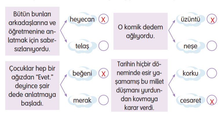 3. Sınıf Türkçe Ders Kitabı Cevapları Sayfa 116 Gizem Yayıncılık3