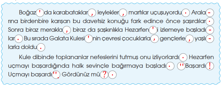 4. Sınıf Türkçe Ders Kitabı Cevapları Sayfa 104 Özgün Yayınları2