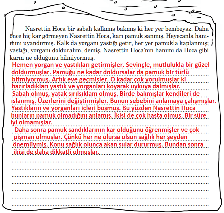 5. Sınıf Türkçe Ders Kitabı Cevapları Sayfa 171 Anıttepe Yayıncılık