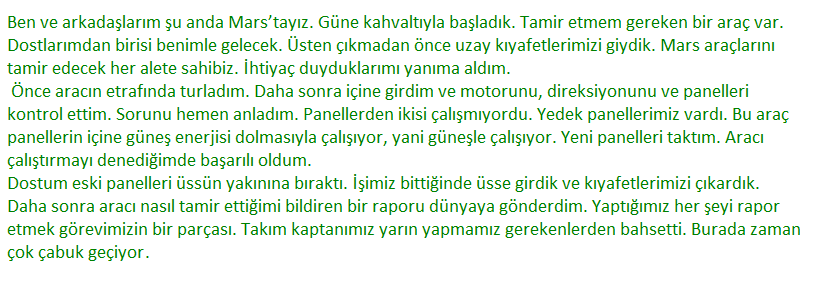 6. Sınıf Türkçe Ders Kitabı Cevapları Sayfa 143 MEB Yayınları2