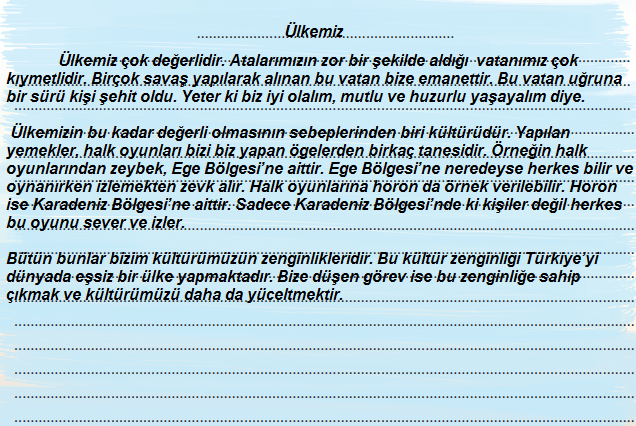 6. Sınıf Türkçe Ders Kitabı Cevapları Sayfa 175 MEB Yayınları