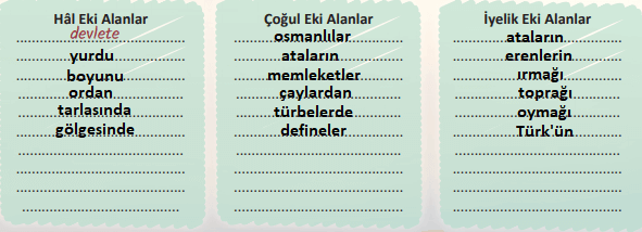 6. Sınıf Türkçe Ders Kitabı Cevapları Sayfa 179 MEB Yayınları3